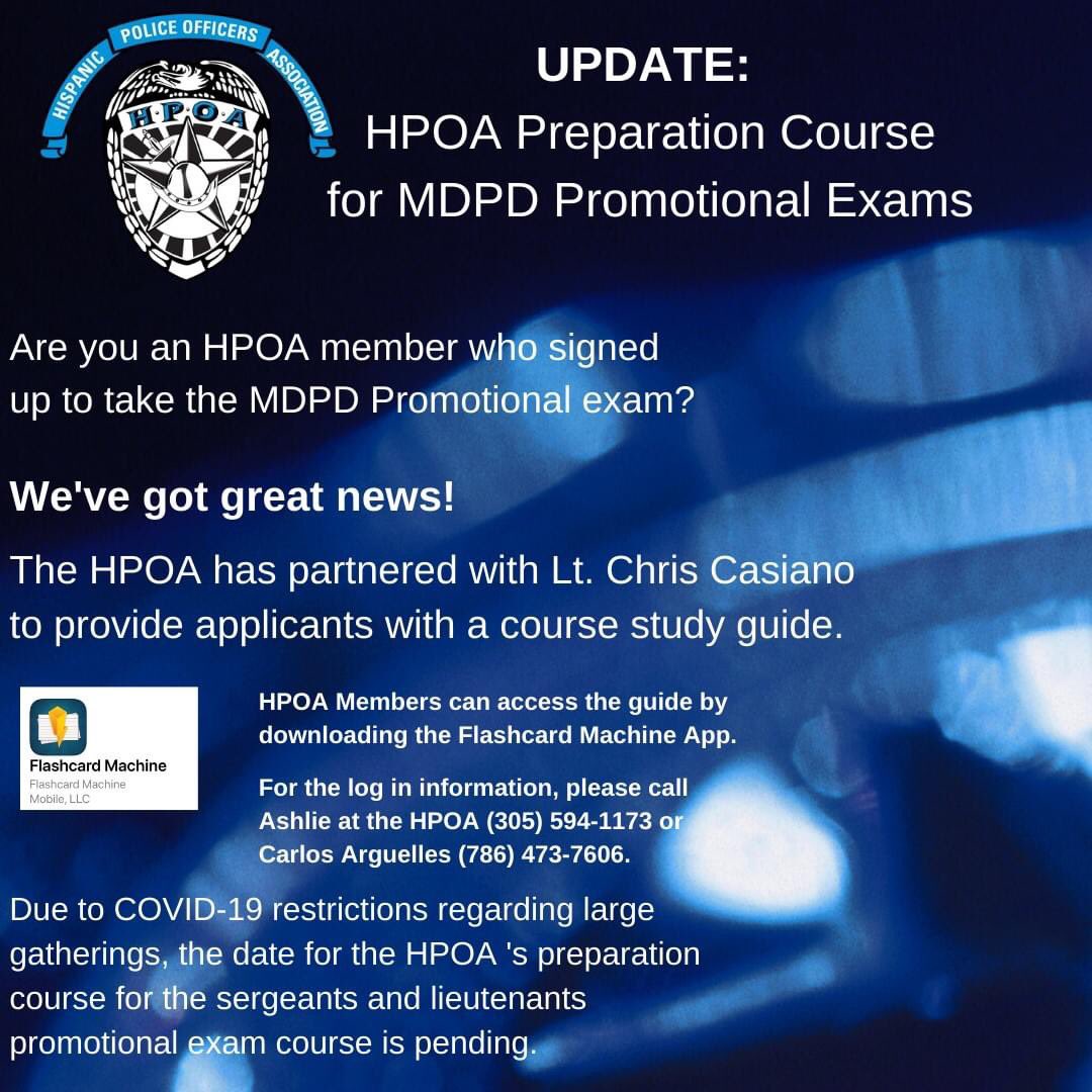 Hispanic Police Officers Association (@hpoa_dade) on Twitter photo 