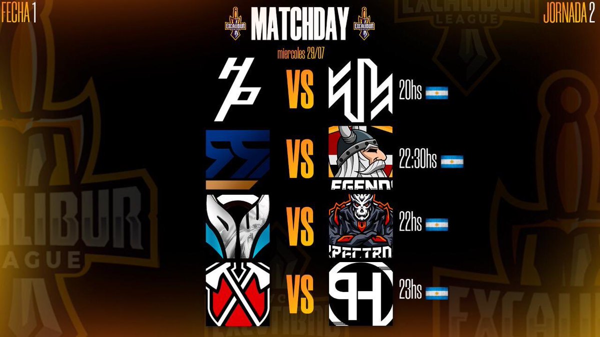 #ClashRoyale | #EGL 

¡Hoy se disputarán los siguientes partidos correspondientes a la primera fecha de la liga! Mucha suerte a todos.