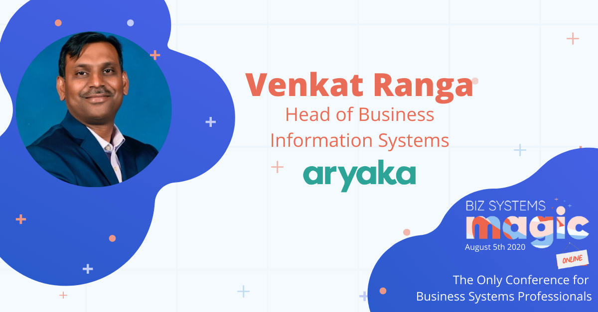 Workato's tweet photo. We are excited to have Venkat Ranga from @AryakaNetworks at #BizSystemsMagic. Sign up to hear his session on “Facilitating Churn Reduction and Special Deals due to Pandemic”. #bizsysmagic2020 #systemsmagic2020 #COVID
Sign up for free below!
https://t.co/doVpeAD2KS https://t.co/bwdXL0Jvnp