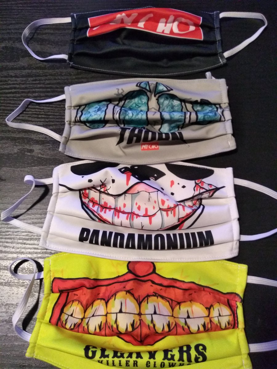 Couldn't pick just one.  For some reason the Molly Bannister masked got delayed.