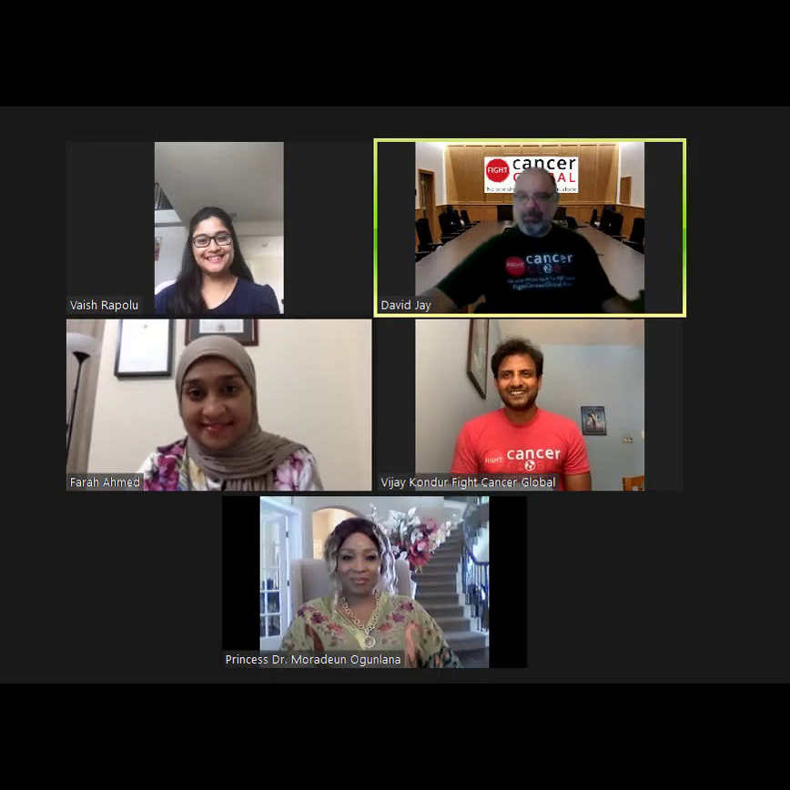 FightGlobal's tweet photo. Fight Cancer Global speaks with Dr. Farah Ahmed, Managing Director at Noor Corporate Health, about our initiative ENVISION 2030 – UAE.

Our Vision: ONE Global Community
Our Mission: No one should face the fight alone.

Follow us! https://t.co/RZ2N3wvPEh
