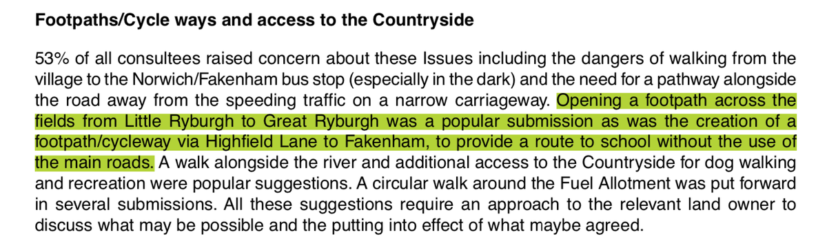 ryburghamenity's tweet photo. @callumringer_ @HughinNorfolk @NorfolkCC @sustrans Especially odd given the enthusiasm to open and extend footpaths and cycleways as part of the Ryburgh Neighbourhood Plan. #ThisIsRyburgh https://t.co/PdylGrAkAw