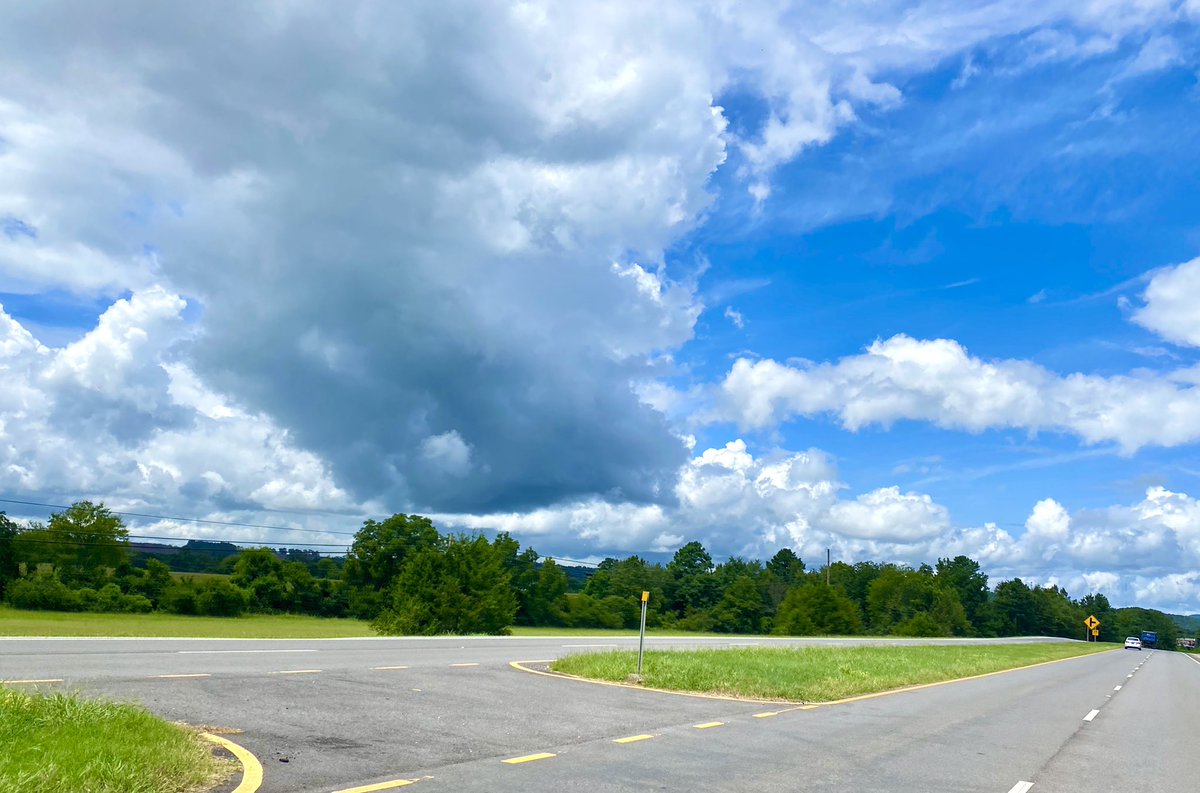The sky over Jacksonville.