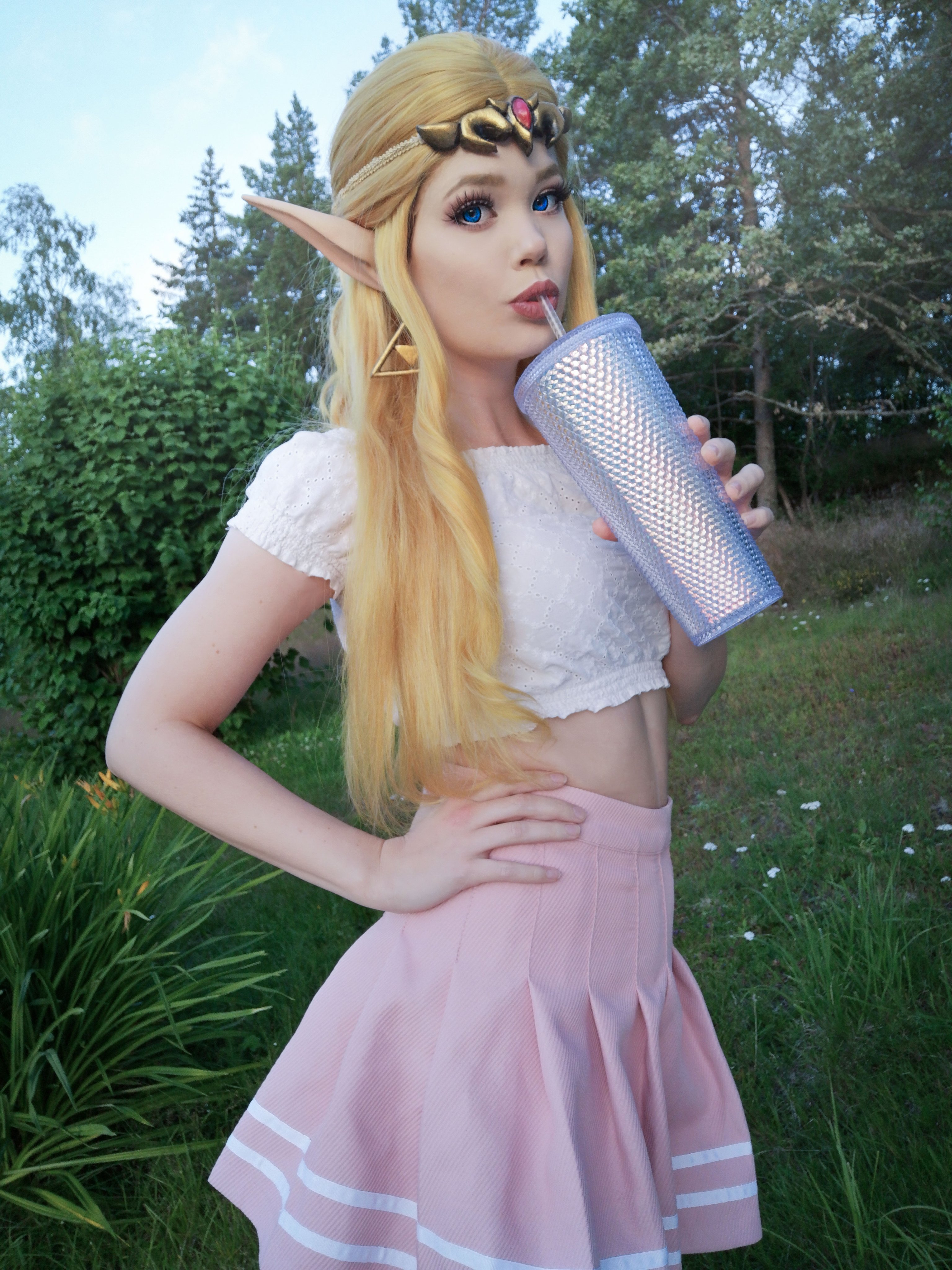 Princess Zelda - Ocarina of Time - Cosplay by TineMarieRiis on