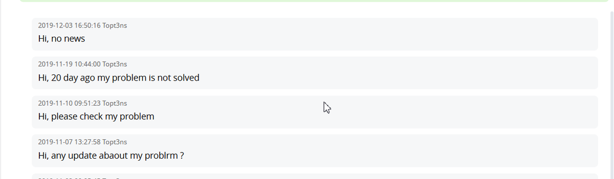 hallo Yobit Exchange
my problem hasn't been solved since a few months ago
Is your service this bad?

I WD TRX but transferred to another address

@Tronfoundation <a href="/YobitExchange/">Yobit.Net</a>