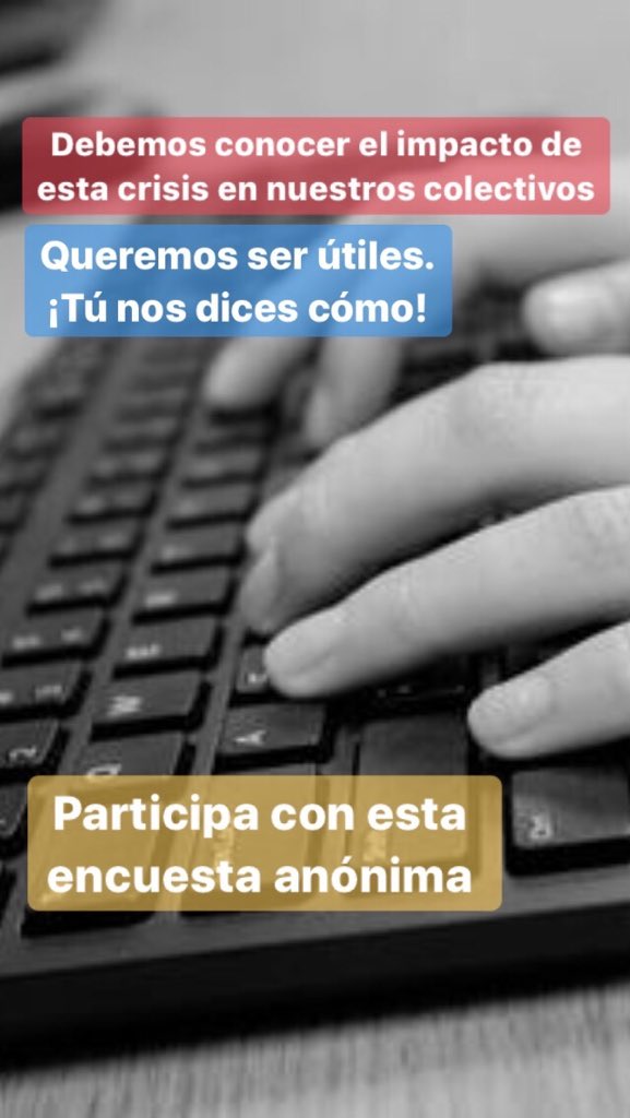 Vivimos tiempos duros. Queremos dejarlos atrás cuanto antes. Desde la Fundación AISGE queremos conocer los problemas de nuestros colectivos para poder mejorar nuestra ayuda: actores de imagen, actores de voz, bailarines, directores de escena. ¡Participad!

techheroxbot.typeform.com/to/S1qnhK1d