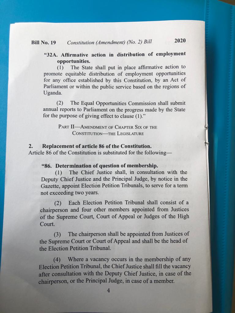 LegalworldUG's tweet photo. New Electoral law in the offing! Seeks to do away with appeals in election petitions in @GCICUganda @nickopiyo @nbstv @BBCBreaking @ug_lawsociety @LegalHubUG @kryssug @DGFUganda17 @ntvuganda @cnnbrk @Parliament_Ug @UKParliament https://t.co/O9z8N5Yrbu