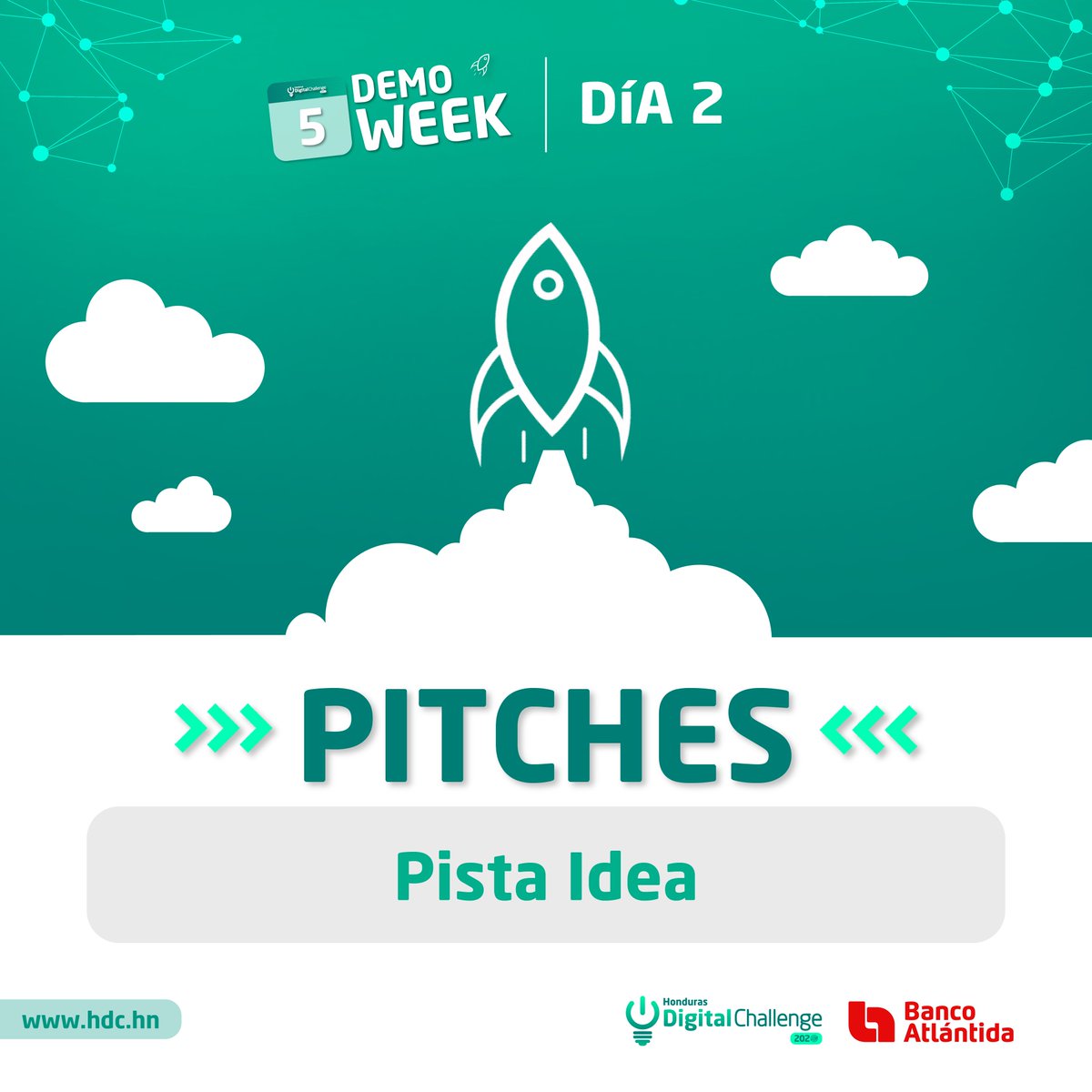 HD_Challenge's tweet photo. ¡DÍA 2!🚀

Hoy hablaremos con expertos de #Transparencia y #GobiernoAbierto🤓

También, conocerémos las ideas y propuestas tecnológicas de nuestros equipos de la categoría de Pista de Idea.💡

¡No se lo pierdan! Nos vemos a las 6:00pm 😎

#DemoWeekHDC #HDC2020 #StartUpChallenge https://t.co/MjSET3Gh6l