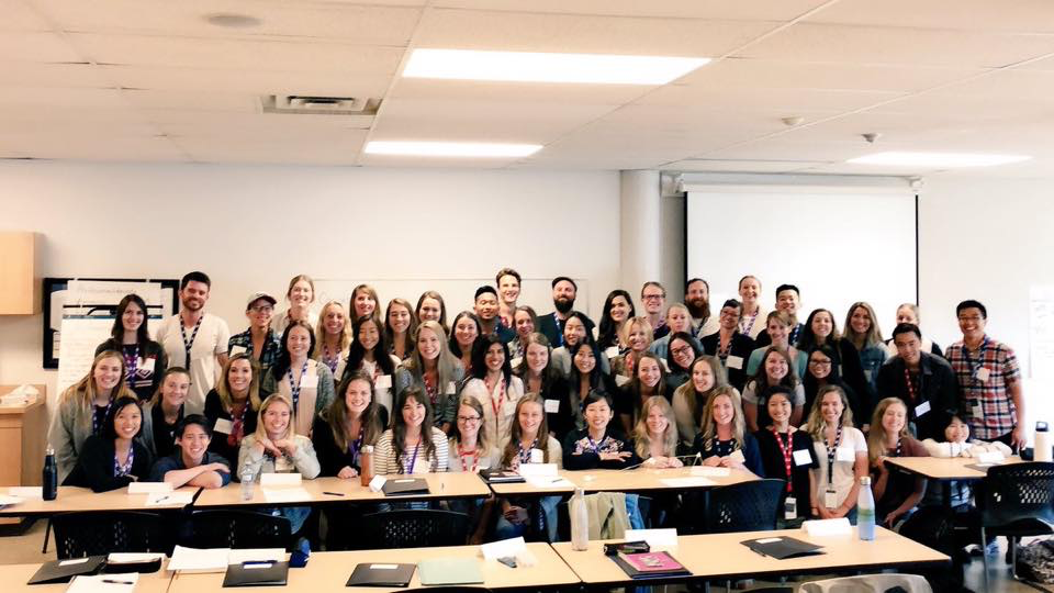 jennaaolsenn's tweet photo. Super excited that today’s @UBCOSOT 2020 Capstone Conference is underway! Congratulations to my fellow classmates on presenting their research and thank you to all involved in making this conference a success!  Here's a throwback to our first day together 😀 #OT365 #UBCMOT https://t.co/J63FDwEHCC
