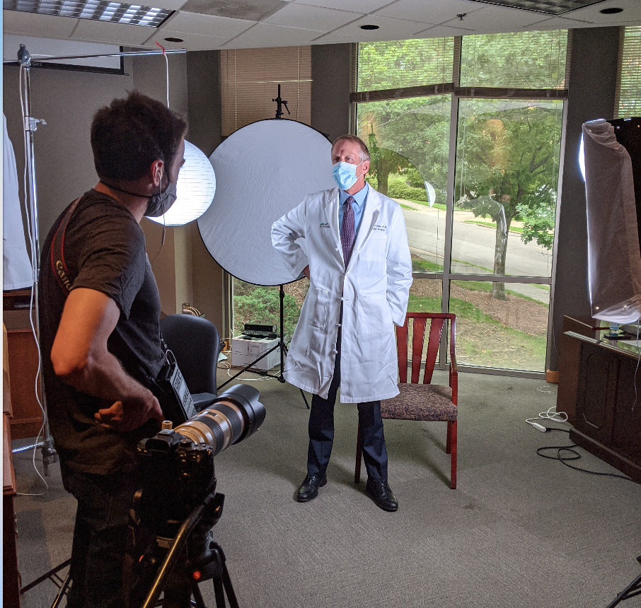 UABOrtho's tweet photo. Lots of exciting videos are being created this week for our patients to get to know our providers before, during or after their visit with UAB Orthopaedics at @uabmedicine.

#BehindtheScenes #BTS #Ortho https://t.co/aGbDklq0LN