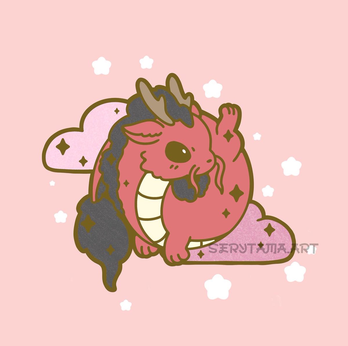 Cute Chinese Dragon Drawing