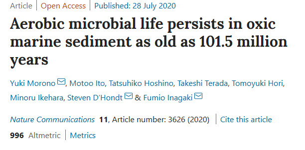 WarholScience's tweet photo. Fascinating that #microbes can sleep for 100 million years. Many simply don't die. #microbiology needs to be part of #k12 curriculum. Here's the article: https://t.co/ubRr4SFB3b https://t.co/596u95QQtk