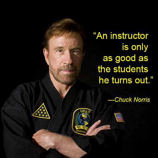 Black_Belt_Mag's tweet image. Why @chucknorris is the man!