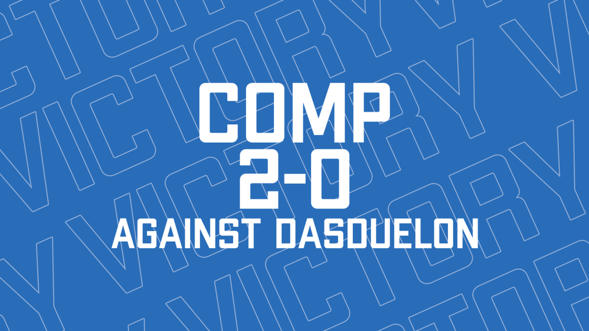 BlueFlamEsports's tweet photo. Comp takes the win 2-0! GG`s `@DDuelon` #burnThemDown 🔥 https://t.co/7nUmQo5XOO