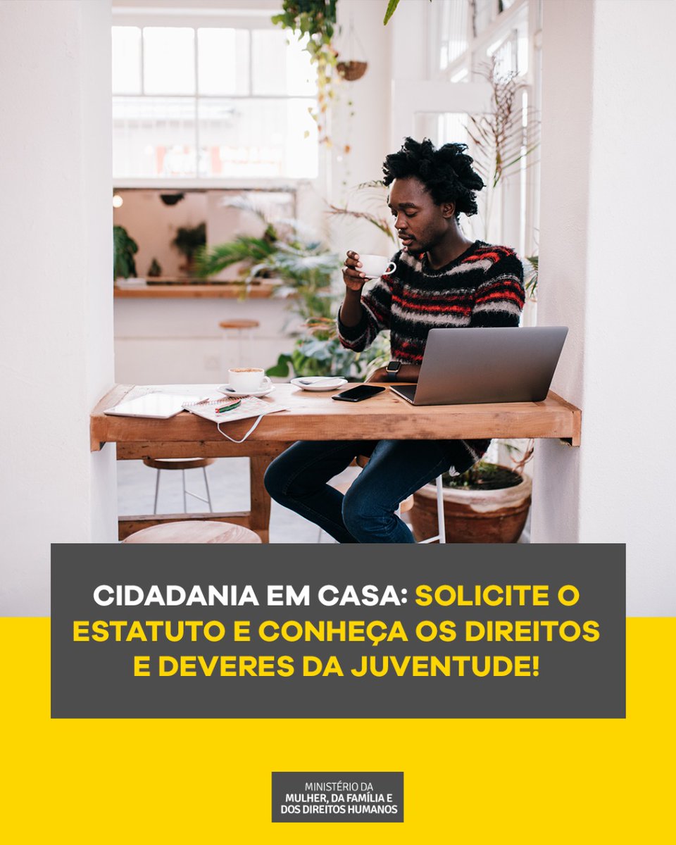 Peça o seu pelo e-mail  juventude@mdh.gov.br, com nome, quantidade de exemplares que deseja receber e endereço para o envio.
Ou baixe o PDF: bit.ly/39KkA0P