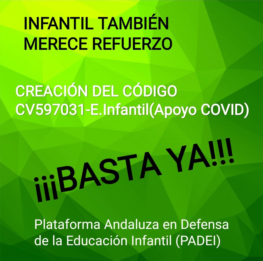 dayagarciaarias's tweet photo. #masvacantesparainfantil031
#apoyocovidinfantilCV597031
#bajadaderatios
#educacionsegura 
@javierimbroda https://t.co/43QKxkPBUE