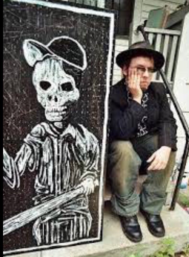 BAPF61's tweet photo. #JeffreyScottHolland @catclawtheatre #Stuckist #Remodernist #Retrogressive “playing the long game”.... @jshbookclub dark for some, bright for others #DarkBright #AmericanaObscura https://t.co/nXg3Soq2DT