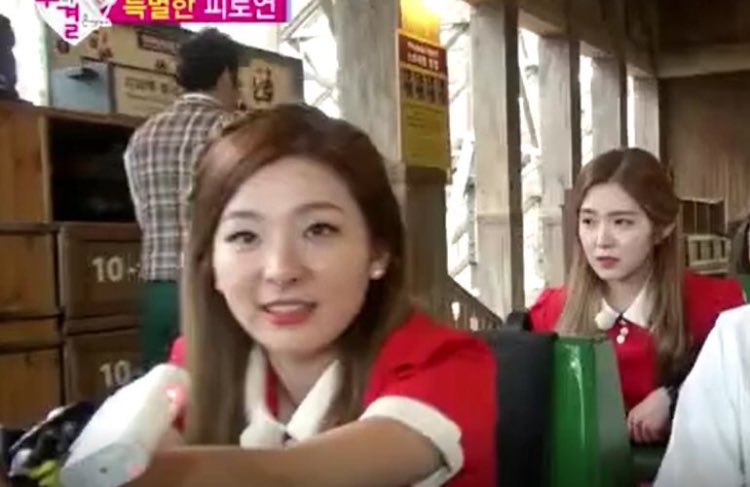 Seulgi who always check Irene to make sure she’s okay