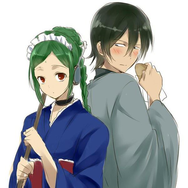 I also adore her relationship with the other characters. Her & Gintoki's relationship seem almost like a father-daughter relationship to me (and Gintoki really takes the role as a father during the marriage arrangement with Yamazaki lol).