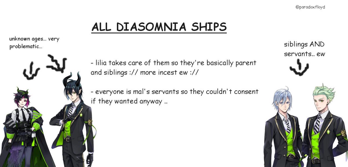 ALL DIASOMNIA SHIPS