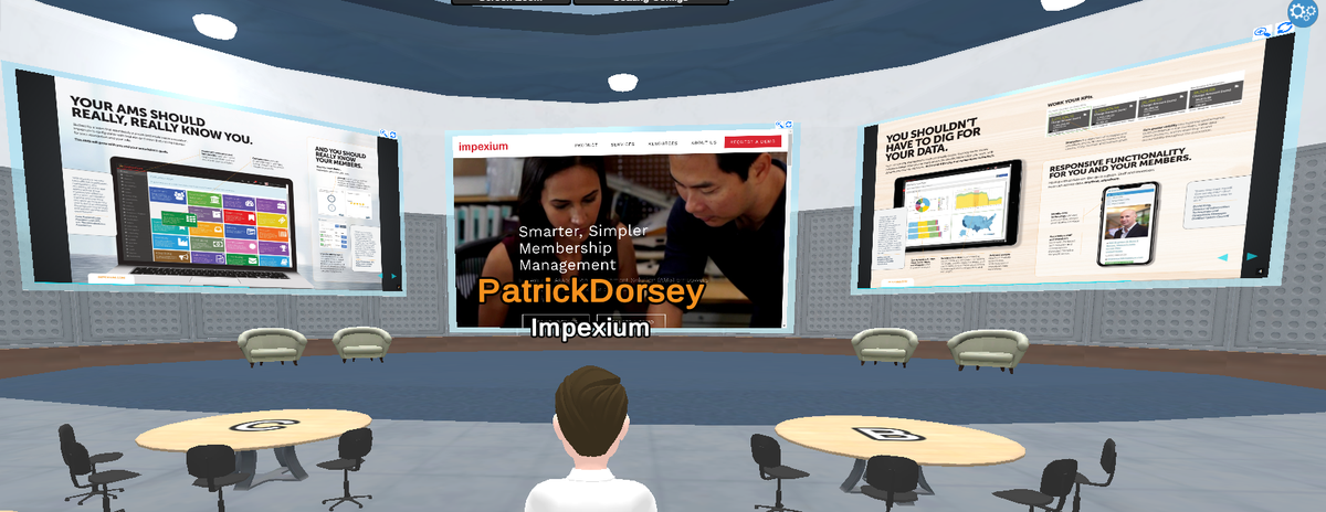 reMembers_Assn's tweet photo. At 3:25 pm in Demo Room 3, see Impexium's Smarter, Simpler Membership Management. #SaaS #AnalyticsDriven #MobileFirst Transform Your Association. @TRENDStweets #AMSFEST https://t.co/Cm6qfoI3Nx