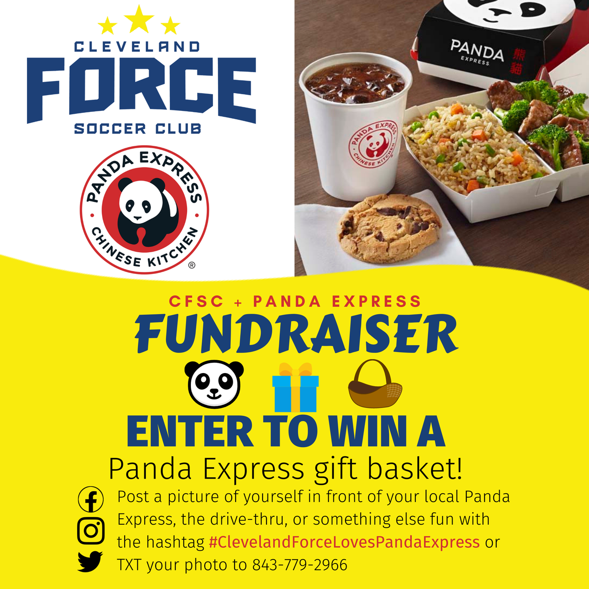ClevForceSC's tweet photo. π’ #Fundraiser ππΌπΊπΌπΏπΏπΌπ! @PandaExpress is dedicated to serving the greater Cleveland community & proud to sponsor #ClevelandForceSC! Order in-store/online: Cuyahoga Falls,South Euclid,Parma,Fairview Park
πΌππ§Ί #ClevelandForceLovesPandaExpress
βΉοΈ https://t.co/hcwiMX5mGe https://t.co/2Of8sfkrx6