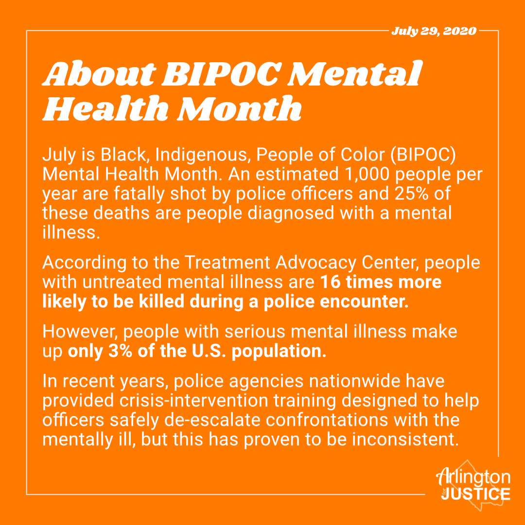 arl4justice's tweet photo. ‼️ACTION WEDNESDAY‼️
E-mail Zap to Arlington County Manager Mark Schwartz to demand investment in alternatives to public safety that protect those with mental illness.
Read more below and copy our e-mail script: https://t.co/BGXBwC3xHH
#ACPDReform #BlackLivesMatter
#BIPOCMonth https://t.co/xbTtEvt1WX