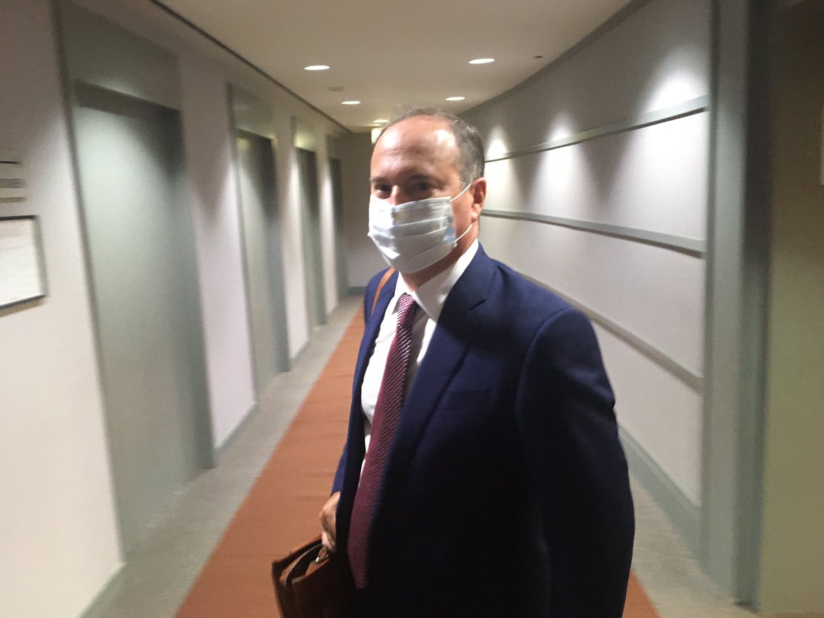 The ComEd CEO Joe Dominguez and 2 other power company execs who testified today, including former fed Dave Glockner, also would not take media questions after the ICC meeting.Dominguez made a beeline for the elevator