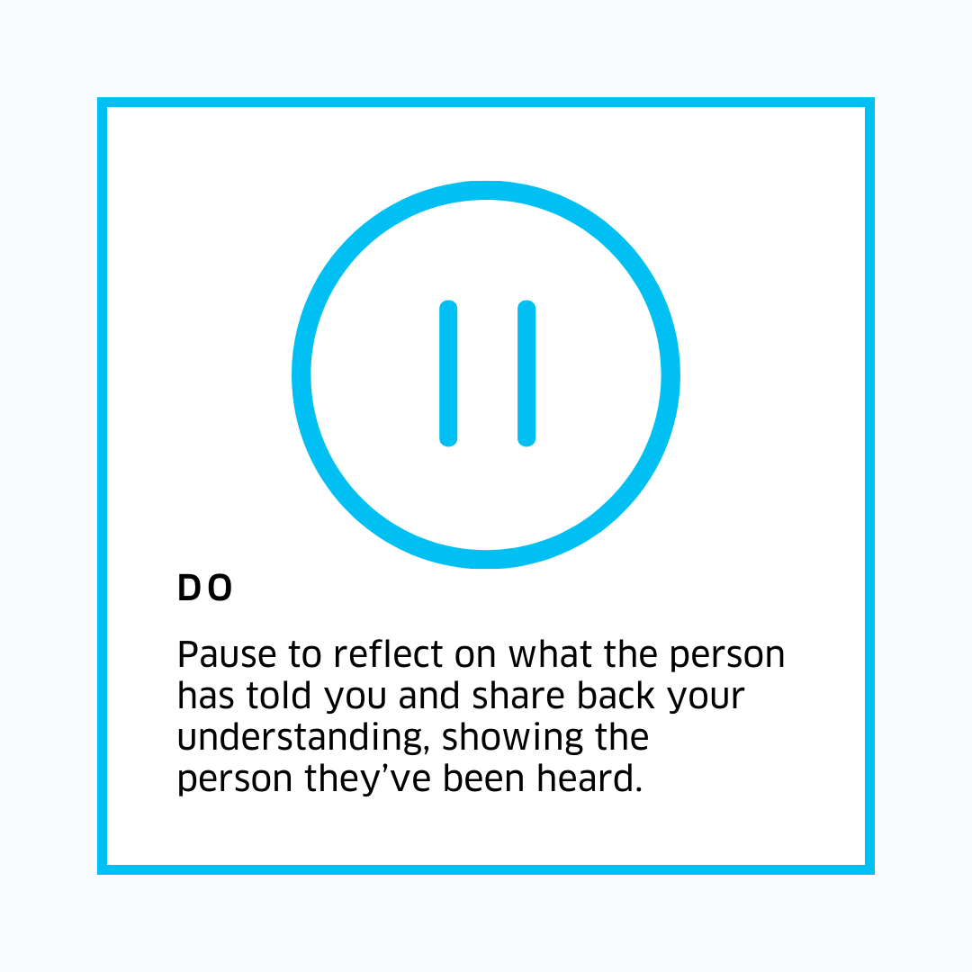 The current #COVID19 pandemic is a source of anxiety for many people and your colleagues, friends or family may reach out to you for support. How should you respond? Use our active listening tips to navigate these sensitive conversations with more confidence.