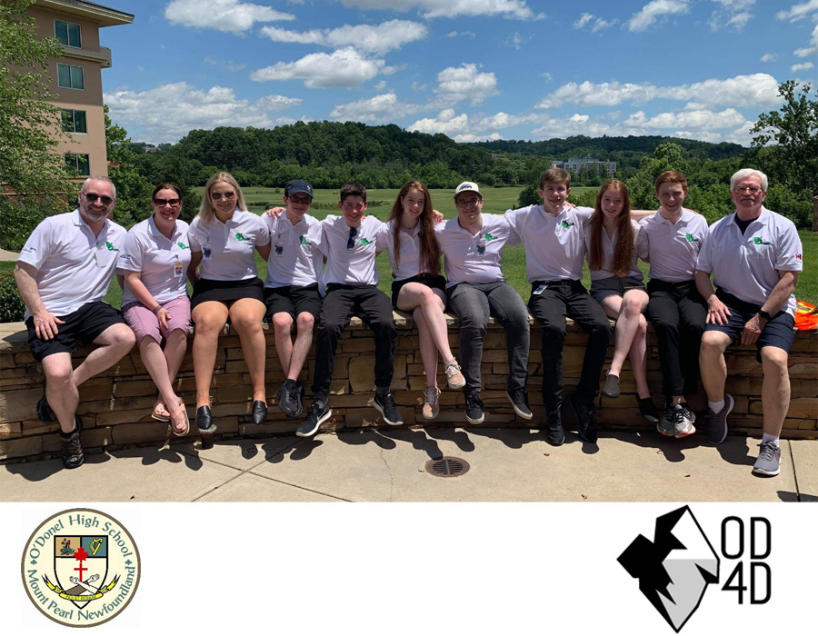 matecenter's tweet image. Shining the light on OD-4D🌟
This awesome RANGER team competes in the Newfoundland &amp;amp; Labrador MATE ROV regional comp. 
Read more about @ODRobotics ⬇️ materovcompetition.org/TeamSpotlight
#watergame