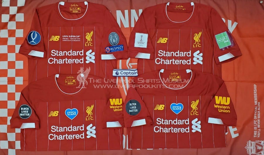 liverpool shirt collection