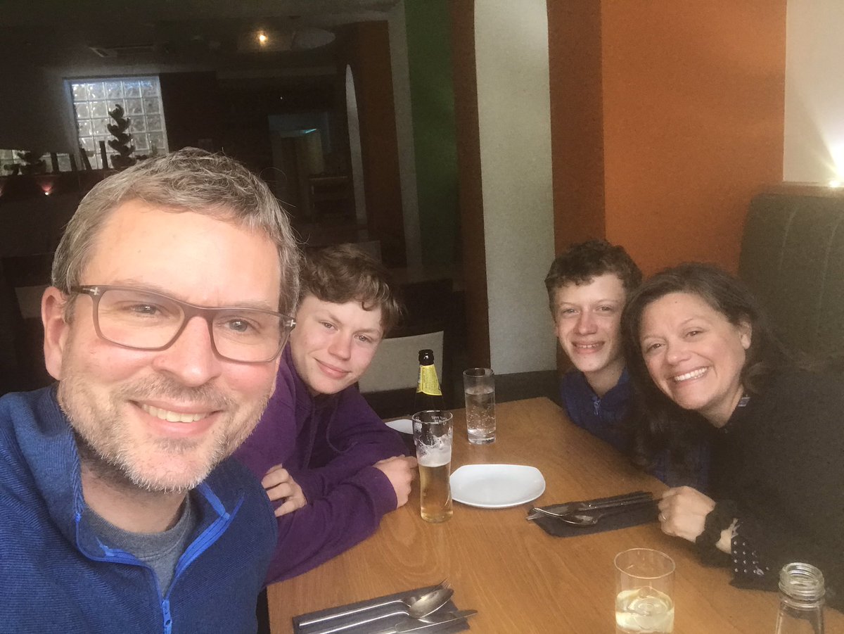 First restaurant meal since March!