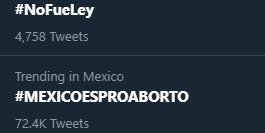 ElBadiablo's tweet photo. Si alguien les dice que "México es pro-vida" Díganles que ustedes tienen otros datos y les enseñan esto.
#MEXICOESPROABORTO https://t.co/cWNOgn04h9