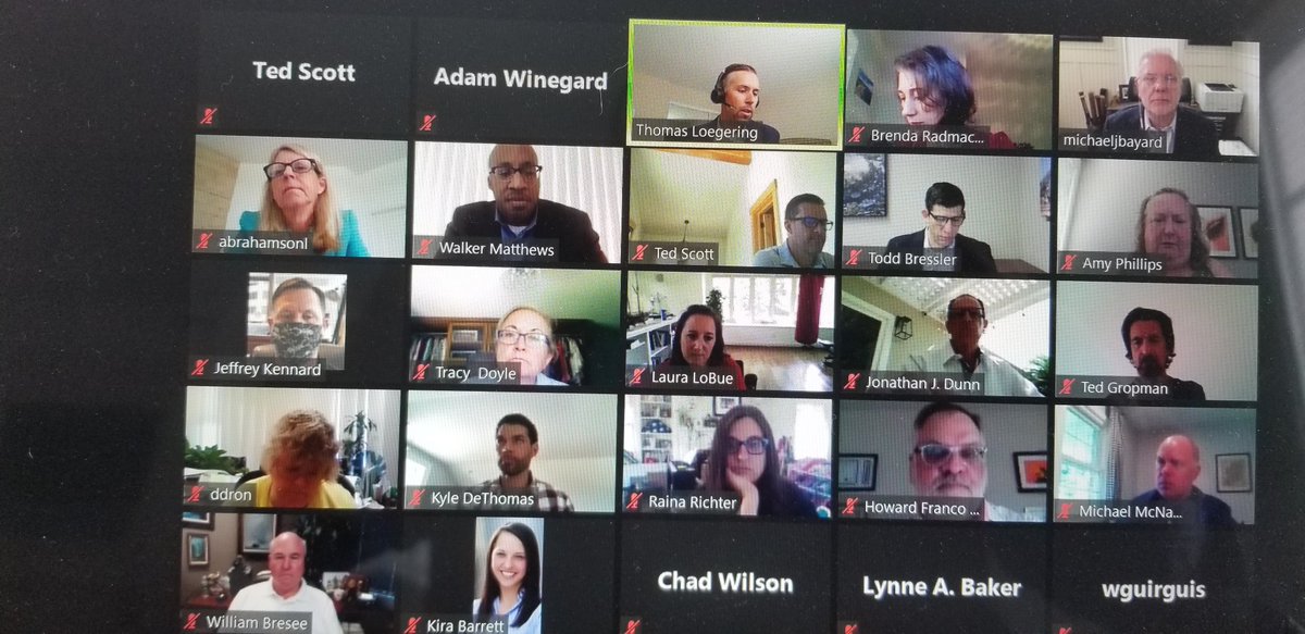 S. CA Region - Society of Construction Law - In the Pandemic Age - What does General Counsel want from Outside Counsel - Over 100 registered - Great turnout.  Let me know if you are interested in know more?