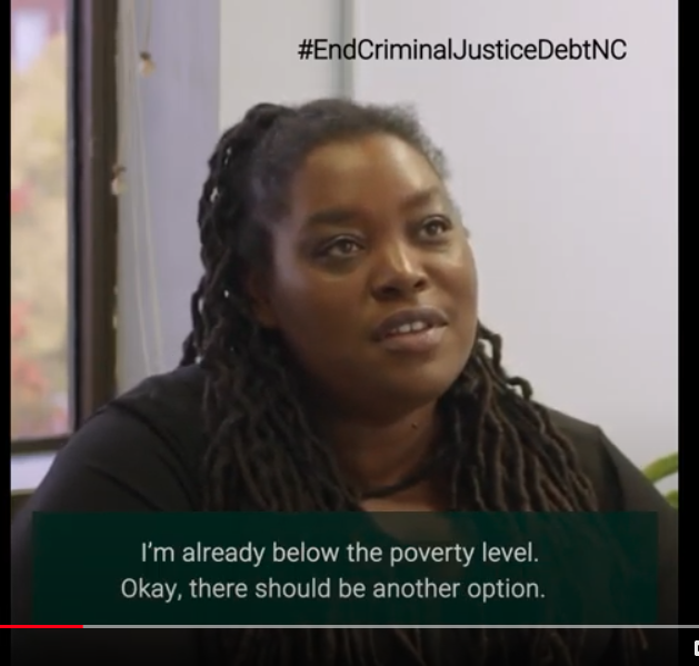 No one should have to choose between paying court fines and fees and feeding themselves. Listen to these stories first hand to see why it’s so important for @JusticeCBeasley to adopt the ability to pay rule. #EndCriminalJusticeDebtNC ow.ly/8gFz50ALps4