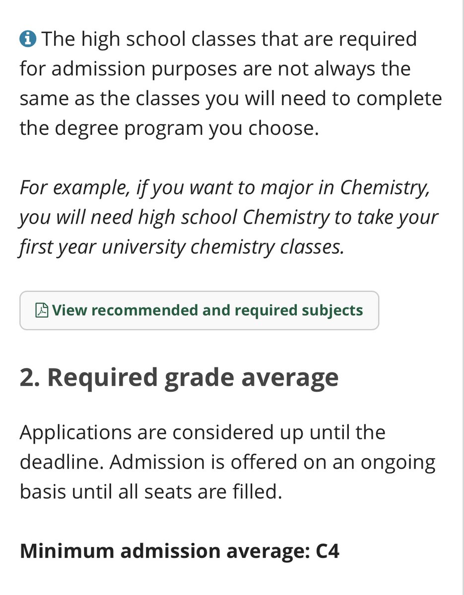 4b How good your high school results should be will depend on the program/universityIf you're applying from Nigeria, a minimum admission average of at least C4 is what I have mostly seen. This is calculated using 5 subjectsConfirm what the requirement in your school of choice