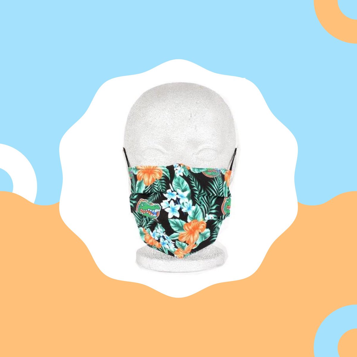 NOLAGatorClub's tweet photo. Help @DCGatorClub raise money for their scholarship by purchasing a Gator themed mask! Hand sewn by fellow Gator Erin Bassett Minton, these are the perfect way to give back to the #GatorNation! #GatorsWearMasks #UFAARegion8 #GoGators @ufalumni @UF 🐊➡️ https://t.co/PSPXNZxfaC https://t.co/W8w50NJNG8