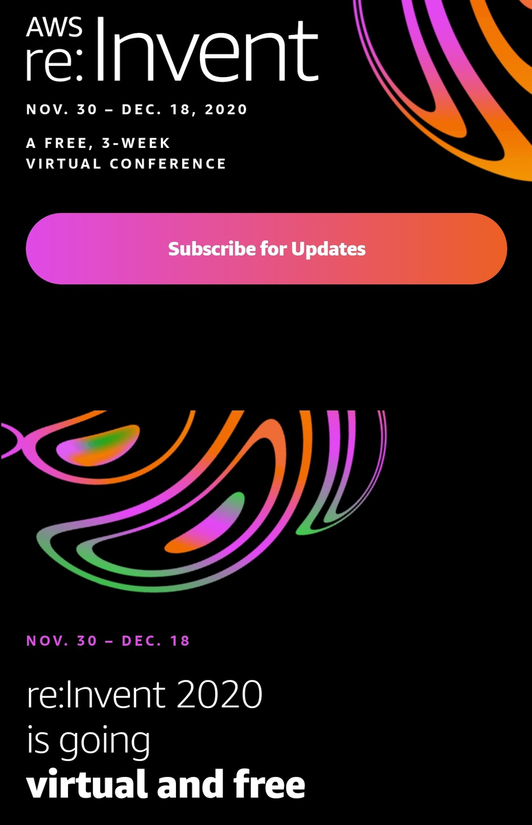 paulakshat's tweet photo. I enjoyed re:invent so much last year and really excited for the virtual edition (plus its totally free) 🥳
#aws #reinventconference2020 #DevOps #Developer #development https://t.co/mF50eqSF3B