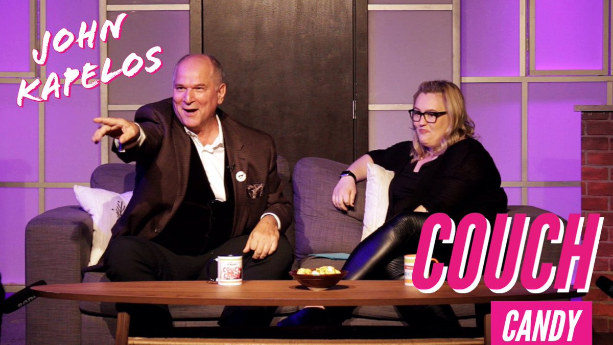 TheRealJenCandy's tweet photo. Couch Candy with guest @JOHNKAPELOS . #BreakfastClub #Roxanne #LegallyBlonde #Justified #weirdscience #sixteencandles #andsomuchmore 
https://t.co/8BmszN8D4r  - https://t.co/DSCV4elcVI https://t.co/xcrSY0y7tA