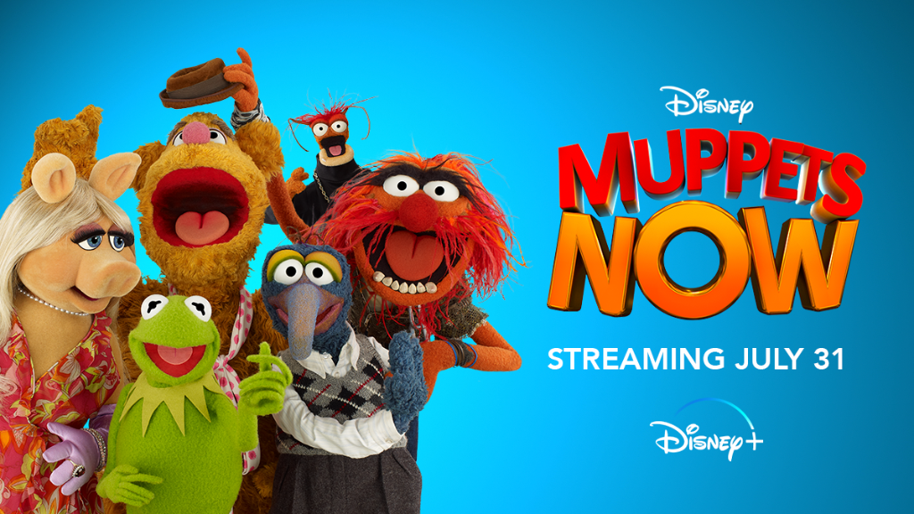TheMuppets's tweet image. Hi, Kermit! Here's the "Streaming July 31" static promo image to post on 7/29. Please copy and paste this whole message: "Can you believe it? #MuppetsNow is streaming THIS Friday only on #DisneyPlus! Something this exciting calls for a great big YAAAAAAAAAAY!!!"