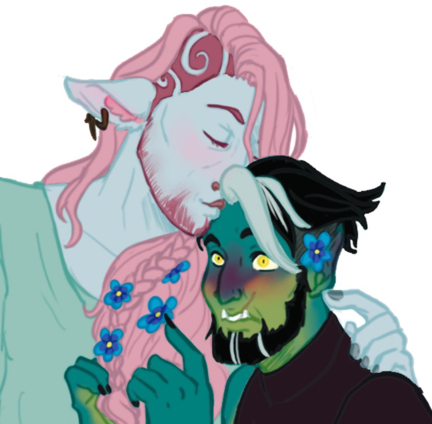 creativebleu's tweet photo. Some soft boys in these trying times.
.
.
.
#criticalrolefanart #teahaw #fjorclay #caduceusclay #fjord #cadueusweek https://t.co/psjga6GdD8