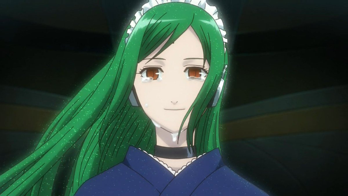 or in the Silver Soul arc, where she heroically sacrifices herself along with Kintoki, and Gengai basically just lost his children a second time.