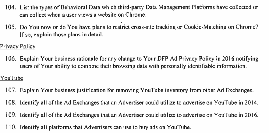 and  @RepValDemings crushes it on what was my burning question for Google by probing 2016 cookie/data merge. Here is the press report. It's also known as question #106 by Texas AG  @KenPaxtonTX. Republican for those who think these concerns are partisan.  https://www.propublica.org/article/google-has-quietly-dropped-ban-on-personally-identifiable-web-tracking