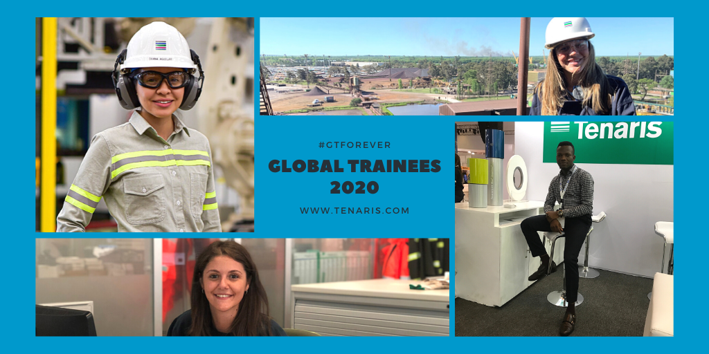 Tenaris's tweet photo. 75 of our colleagues from 13 countries have officially graduated from the Global Trainee Program today in an online ceremony. A sense of accomplishment was in the air. Congratulations, #GT2020! #GTforever #TenarisAroundTheWorld #StayhungryStayfoolish #learndevelopgrow https://t.co/3pIrPy0fyA