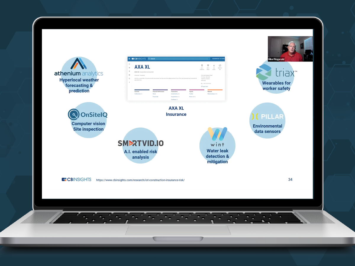 TriaxSpotr's tweet photo. Great mention of the @AXA_XL ecosystem in the recent @CBinsights Webinar on how technology can help insurers during the COVID-19 crisis and beyond. We're thrilled to be part of this solution suite.
https://t.co/9WmLhQJXbM
#wearabletechnology #wearables #IoT #safetytechnology https://t.co/ynwhwzHJrF