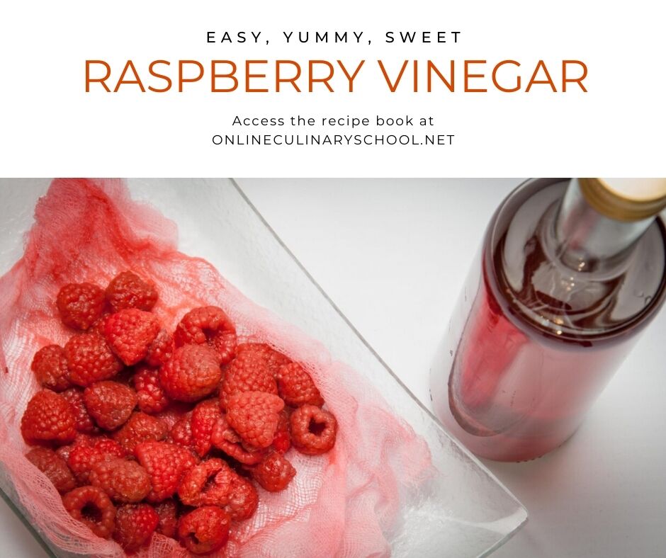 Raspberries are in season! Check out this easy and delicious recipe on onlineculinaryschool.net/raspberry-vine… 
#raspberry #raspberryseason #raspberryvinegar #cheflife #summervibes #quarantinerecipes #healthyeats #cleaneating