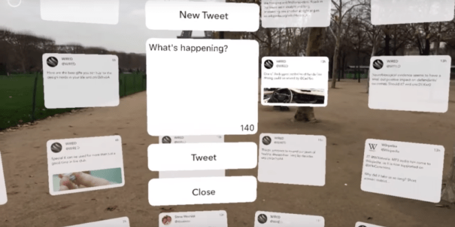 Goglasses's tweet photo. #TweetReality : quand #Twitter débarque en réalité augmentée à la Minority Report #AR https://t.co/KihgJm0xhn https://t.co/RY50CsGI3b