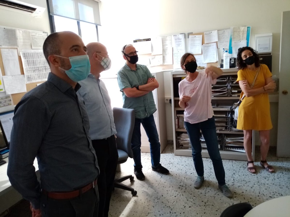 marc_aloy's tweet photo. L'empresa pública @aiguesmanresa és una de les joies més preuades de #Manresa i gestiona de manera brillant aquest servei essencial, no només de la ciutat sinó d'un bon nombre de municipis. Avui hem conegut a fons totes les seves  instal·lacions i serveis. Moltes gràcies! https://t.co/BaWIqjZbxy