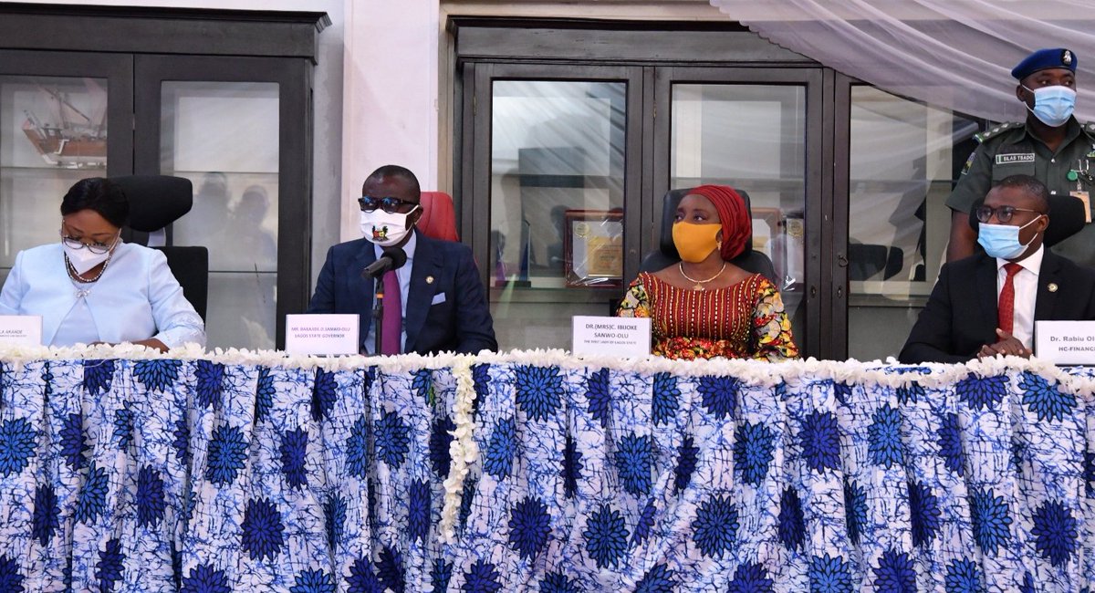 followlasg's tweet photo. SANWO-OLU APPROVES N1BILLION SEED CAPITAL FOR TOURISM BUSINESS

•Grants Three-Year Waiver On Penalty For Land Use Charge Defaulters
•Lagos Governor Meets Business Leaders
@jidesanwoolu @JokeSanwoolu @lagosmcic @olowo_mpr
#ForAGreaterLagos
Read More.. https://t.co/aZ594BVSrE https://t.co/qyCAzDEXKZ