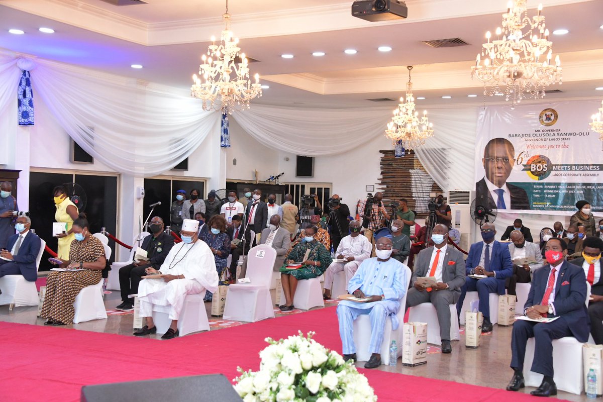 followlasg's tweet photo. SANWO-OLU APPROVES N1BILLION SEED CAPITAL FOR TOURISM BUSINESS

•Grants Three-Year Waiver On Penalty For Land Use Charge Defaulters
•Lagos Governor Meets Business Leaders
@jidesanwoolu @JokeSanwoolu @lagosmcic @olowo_mpr
#ForAGreaterLagos
Read More.. https://t.co/aZ594BVSrE https://t.co/qyCAzDEXKZ
